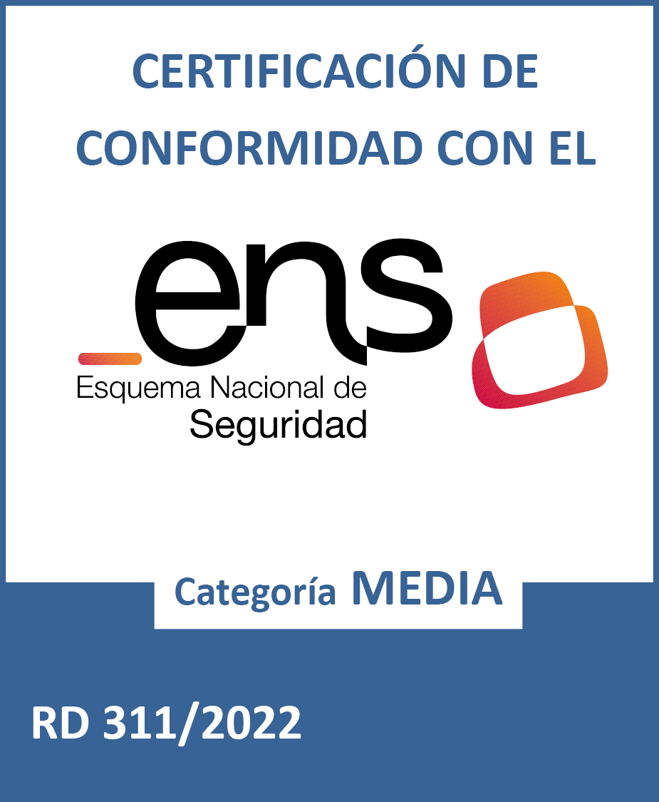 Logo Certificación ENS nivel medio